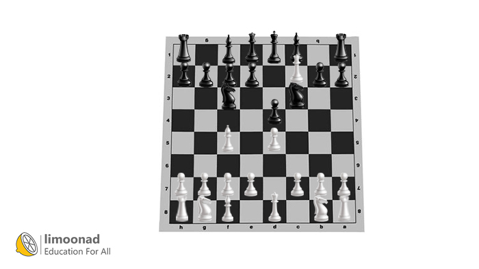 روش ناپلئونی در شطرنج مرحله پنج