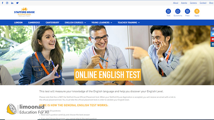 معرفی بهترین سایت های تعیین سطح زبان انگلیسی