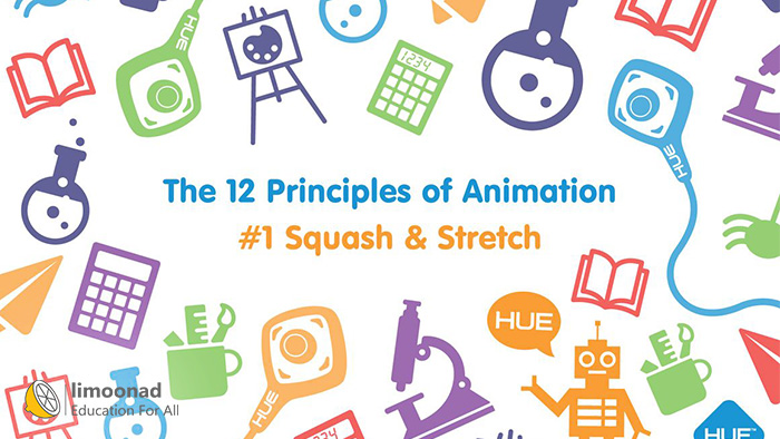 بررسی اصل و قانون اول انیمیشن سازی دیزنی (Squash and Stretch)