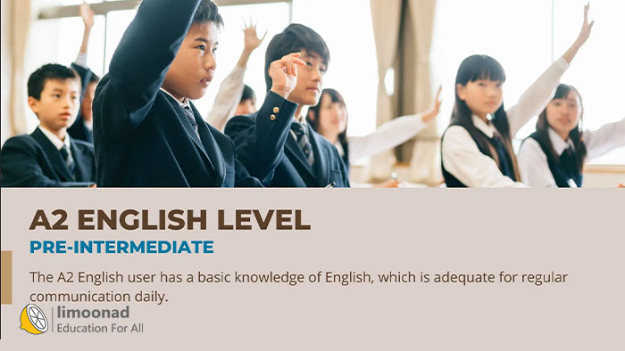 سطح A2 زبان انگلیسی (استاندارد CEFR)