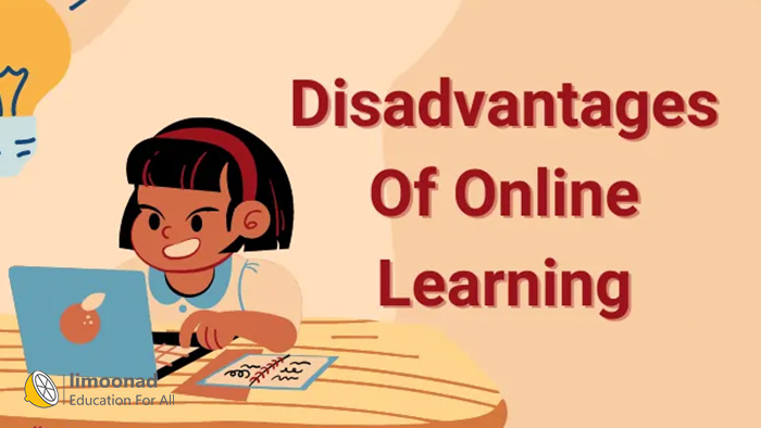برخی از معایب یادگیری آنلاین