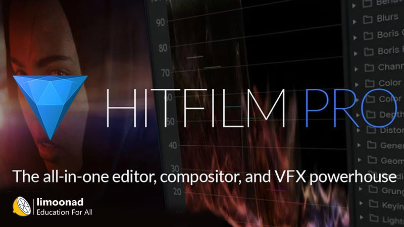 نرم افزار ادیت HitFilm Express